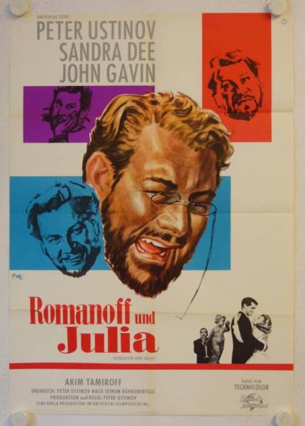 Romanoff und Julia originales deutsches Filmplakat